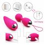 Remote Control Vibrating Egg - Adorime 10 Speed Powerful USB Rechargeable Waterproof Vibe Vibrator Massager for G-spot and Clit Stimulation for Women