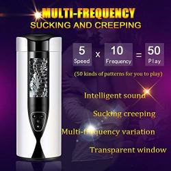 Male Massager Kit with 10 Multi Speeds Suction and Vibration Massage Vacuum Pump Tool, Mens Licking Pennis Sucking Toys Mens Device for Him Boyfriend Husband Sexy Underwear for Man