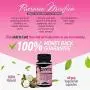 Herbal Young 3 x BOTTLES Natural Pueraria Mirifica Daily 1000mg Capsules - Breast Enhancement Pills For Women - Breast Enlarger, Vaginal Health, Menopause Relief, Skin & Hair Health 60 Capsules