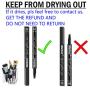 Microblading Eyebrow Pen - Eyebrow Tattoo Pen by iMethod, Creates Natural Looking Eyebrows Effortlessly and Stays on All Day, Dark Brown