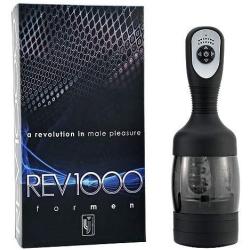 REV1000 Rechargeable Hand-Free Cyclone Male Masturbator [FBA]