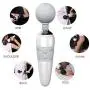 Cordless Magic Therapeutic Wand Massager Handheld - 7 Pattern / 4 Speed for Muscle Aches & Sports Recovery, Rechargeable & Waterproof (Gray Enhanced Version) Cordless Magic Therapeutic Wand Massager Handheld - 7 Pattern / 4 Speed for Muscle Aches & Sports Recovery, Rechargeable & Waterproof (Gray Enhanced Version)