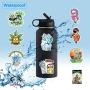 Acekar Rick and Morty Stickers for Hydro Flask, | 50 PCS | Vinyl Waterproof Stickers for Laptop,Skateboard,Water Bottles,Computer,Phone, Cute Anime Stickers (Rick and Morty)