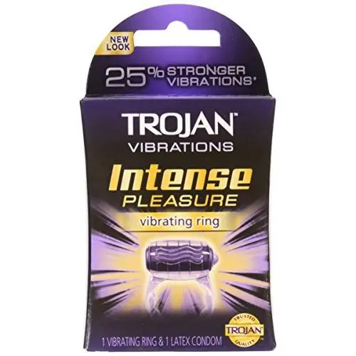 TROJAN EXTRA INTENSE VIBRATING RING