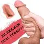 Realistic Dildo Feelingirl 8.27inch Lifelike Silicone Huge Penis 360° Rotation Flexible Real Dong Woman Anal Sex Toys with Suction Cup