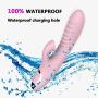 Mini Vibrator Massage, Clitoris Vagina Stimulator, Portable Waterproof USB Rechargeable Quiet Clitoral Sucking Vibrator G Spot Vibrator Wand Adult Sex Toy with 12 Vibration for Women Couples