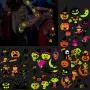 Konsait 48pcs Neon Temporary Tattoos, UV Neon Fluorescence Halloween Fake Tattoos Stickers Body Face Skin Tattoo Waterproof Tattoo Stickers for Women Girls Body Art Halloween Carnival Party Supplies Konsait 48pcs Neon Temporary Tattoos, UV Neon Fluorescence Halloween Fake Tattoos Stickers Body Face Skin Tattoo Waterproof Tattoo Stickers for Women Girls Body Art Halloween Carnival Party Supplies