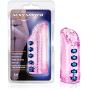Pleasure Beads Male Masturbation - Ribbed Realistic Feel Vagina Stroker - Sex Toy for Men (Pink)