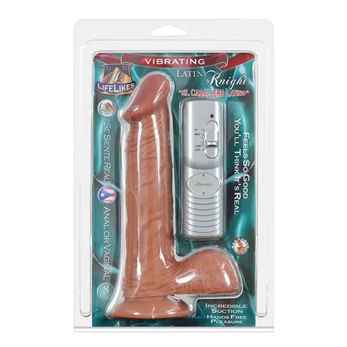 Nasstoys Lifelikes Vibrating Latin Knight Vibrator, Flesh, 8 Inch Nasstoys Lifelikes Vibrating Latin Knight Vibrator, Flesh, 8 Inch