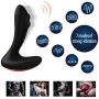 Vibrating Prostate Massager Anal Sex Toys - Adorime Heating Silicone Anal Vibrator Butt Plug with 7 Stimulation Patterns for Men Masturbator 