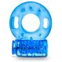 Stay Hard - Reusable Vibrating Cock Ring - Blue