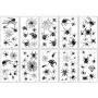 AYRXG 10Sets Halloween Spider Tattoo Halloween Temporary Face Tattoos Stickers Durable Waterproof Creepy Fancy Costume Party Spider Web Stickers AYRXG 10Sets Halloween Spider Tattoo Halloween Temporary Face Tattoos Stickers Durable Waterproof Creepy Fancy Costume Party Spider Web Stickers
