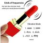 Lipstick Bullet Vib Mini Mssager for Women ，USB Charging Portable Handheld Magic Wand Vibrator Mini Bullet for Women (White)