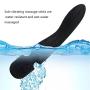 Light Portable Heating Vibrator for Body Silicone Waterproof 10 Different Speed Mode Massager USB Charger Charging Comfortable for Back, Muscle Aches