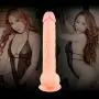 FW 11 Inch Super Long Lifelike Massager Personal Full Body Massage Wand (Color : Beige)