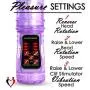 LeLuv Rabbit Vibrator Hummingbird Waterproof Clear LeLuv Rabbit Vibrator Hummingbird Waterproof Clear
