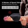 Vibrant Portable Massage Tool for Male Master-bation Self Pleasure, Mini Wand Massager with 10 Speed Waterproof & Rechargeable Handheld Massage Toy