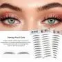 DKAF 2 Pcs 3D Hair-Like Authentic Eyebrows, Waterproof Imitation Ecological Natural Tattoo Eyebrow Stickers, Grooming Shaping Brow Shaper Makeup Eyebrow Transfer-E09 DKAF 2 Pcs 3D Hair-Like Authentic Eyebrows, Waterproof Imitation Ecological Natural Tattoo Eyebrow Stickers, Grooming Shaping Brow Shaper Makeup Eyebrow Transfer-E09