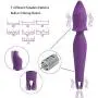G Spot Clitoral Vibrator with Vibrating Nipple Clamp for Clitoris Stimulation,Waterproof Clit Stimulator with 7 Strong Vibration Modes Quiet Dual Motor (Purple G Spot Vibrator) G Spot Clitoral Vibrator with Vibrating Nipple Clamp for Clitoris Stimulation,Waterproof Clit Stimulator with 7 Strong Vibration Modes Quiet Dual Motor (Purple G Spot Vibrator)