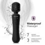 Sunanth Waterproof Cordless Personal Massager - Rechargeable - Premium Handheld Body Wand with Magic Powerful Therapeutic Vibrations - USB - Stress Away Sport Recovery