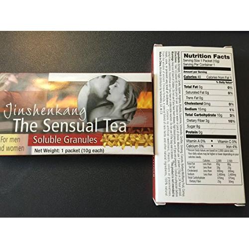 Jinshenkang Sensual Tea (6 Packs) Works in 30 Mins!!!