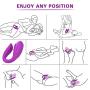 Vibrator for Couple,Rechargeable G spot & Clitoral Stimulator Vibrator with 10 Speed Dual Vibrations.Wireness Remote Control Sex Toy for Women Fun