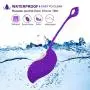 Strongest Waterproof Silicone Massager Ball with Wireless Remote Control - 12 Kinds of Massager Mode - USB Charging - Perfect Match to Help You Relax All The time.(Purple) (Happy-Purple) Strongest Waterproof Silicone Massager Ball with Wireless Remote Control - 12 Kinds of Massager Mode - USB Charging - Perfect Match to Help You Relax All The time.(Purple) (Happy-Purple)