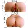 Masturbator Sex Doll for Men with Lifelike Size Virgin Pussy Ass and A Tight Anus Butt That Offers Men Maximum Pleasure Masturbation Pussy Ass Masturbator for Male (9.4 X8.6 X 4.3 Inches)