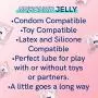 UNBOUND Jelly - Water Based Lubricant - Vegan, Organic, Sensual, Paraben Free, Menthol Free Oil for Him & Her (10 Pack) UNBOUND Jelly - Water Based Lubricant - Vegan, Organic, Sensual, Paraben Free, Menthol Free Oil for Him & Her (10 Pack)