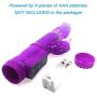 Wellwanted Powerful Magic Wand Massager Toy Cordless Massager for Women (meirenyu-purple)