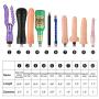 Y-Not Automatic Love Sex Machine Fast Pumping and Thrusting Multispeed Telescopic Free Dildo Retractable Masturbation Toy for Women and Men with 10 Attachments