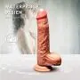 Amal Pennis Vibrartor Ring Double Strapon Dildo GSPotter Vibrantor - USB Rechargeable for Couples Pleasure