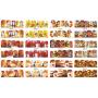 Fall Nail Art Stickers Halloween Thanksgiving Nail Art Accessories Decals 12 Sheets Maple Leaves Water Transfer Autumn Nail Stickers for Women Girls Fingernail Toenail Decoration Manicure Tips Tattoos