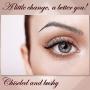 DAGEDA Black 36 Pairs 4 PC Eyebrow Transfers Stickers, Long Lasting Natural Waterproof Bionic Eyebrow Water Transfer Tattoo Eyebrow Sticker For Woman Man Makeup Tool（Black 04）
