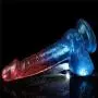 Exclusive Multi Colour Clear Dildo Realistic Anal Dildo, G spot Strap on Dildo with Strong Suction Cup Exclusive Multi Colour Clear Dildo Realistic Anal Dildo, G spot Strap on Dildo with Strong Suction Cup