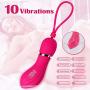 Bullet Vibrators-Remote Control G Spot Vibrator with Most Powerful 10 Vibrations for Women Body-Shaking Orgasm G Spot Clitoris Nipple Sex Toys,Waterproof Wearable Vibrator