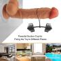 Realistic Silicone Dildo with Suction Cup – Adorime Double Layer Lifelike Penis Dong Cock Anal Sex Toys for Women Masturbation