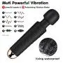 Personal Mini Wand Massager, Strongest Cordless Handheld Vibrating Power, Deep Tissue Massage for Back, Legs, Hand Pains & Sports Recovery,Best Rated for Travel Gift(Black) Personal Mini Wand Massager, Strongest Cordless Handheld Vibrating Power, Deep Tissue Massage for Back, Legs, Hand Pains & Sports Recovery,Best Rated for Travel Gift(Black)