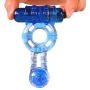 Vibrating Cock Ring for Male Penis Erection Enhancer for Stronger Orgasms with Vibrations for Clit Stimulation