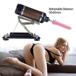 Automatic Sex Machine for Women, Hismith Adjustable Thrusting Machine Multispeed Retractable Gun with 5 Attachments for Men