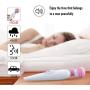 Mini Wand Massager Handheld Rechargeable for Sore Muscles Therapeutic Handheld Device, AV Vibrator for Women Vagina Clitoris Stimulator Adult Sex Toys