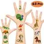 Temporary Tattoos for Kids, Non-Toxic Cartoon Theme Fake Tattoos Stickers for Children Boys Girls Halloween Birthday Party Favors Supplies (Animal) Temporary Tattoos for Kids, Non-Toxic Cartoon Theme Fake Tattoos Stickers for Children Boys Girls Halloween Birthday Party Favors Supplies (Animal)