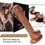 10 Inch Realistic Penis Dildo with Suction Cup for Hands-Free Play Dong with Balls Fake Penis Adult Sex Toys for Female Masturbation(Brown) 10 Inch Realistic Penis Dildo with Suction Cup for Hands-Free Play Dong with Balls Fake Penis Adult Sex Toys for Female Masturbation(Brown)