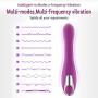 eLife Silicone Vibrator 10 Modes G-spot Vibration Clitoral Stimulate Massager Masturbation for Women (Purple)
