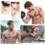 Konsait 30 Sheets Temporary Tattoos for Men Women Adult Fake Tattoo Body Art Stickers Waterproof Black Tiny Temporary Tattoo for Hand Neck Wrist Arm Shoulder Chest Back Legs, Dragon Anchor Lion Skull