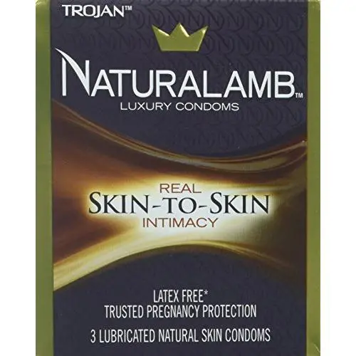 Trojan Natlmb Size 3s Trojan Naturalamb Lubricated Natural Skin Condoms Trojan Natlmb Size 3s Trojan Naturalamb Lubricated Natural Skin Condoms