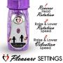Copper Ribbed LeLuv Rabbit Vibrator Bundle with Mini Bullet Massager