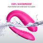 G-Spot Couples Vibrator for Clitoris Stimulation with 10M Remote Control,10 Suctions&Vibrations Nipple Anal Vagina Sucking Vibrator with Dual Motors,Adult Sex Toys for Women (Pink)