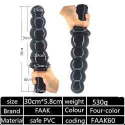 MLSice Hand Hold Anal Beads Dildo Big Dong Anal Plug Screw Handle Butt Plug Dildo Large Penis 11.8" Long Dick Anus Massage Balls Adult Sex Toys for Woman Man Couples Lesbian Gay - Black