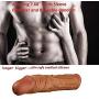 Wearable Male Rod Extension Enhancer Girth Extender Sleeve for Men